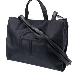 Telfar Black Medium - slightly worn